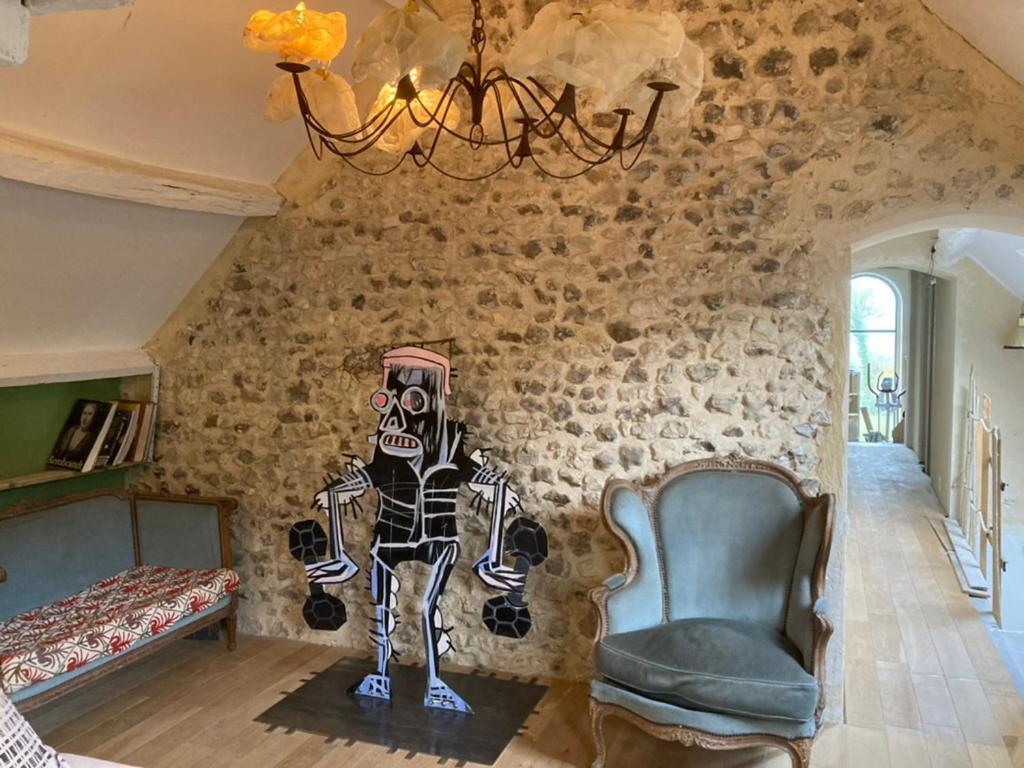 Perche King'S Bedroom In Maison Nomade Chic Cour-Maugis-sur-Huisne Kültér fotó